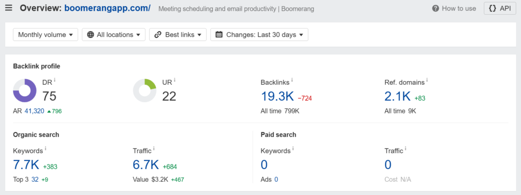 Boomerang Domain Overview
