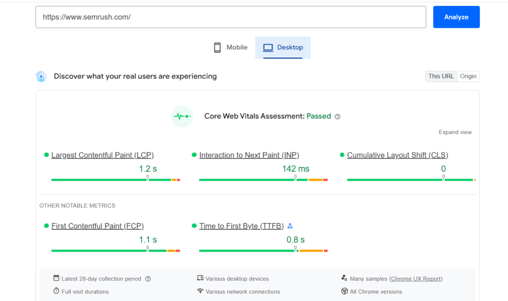 Semrush SEO Analysis #2