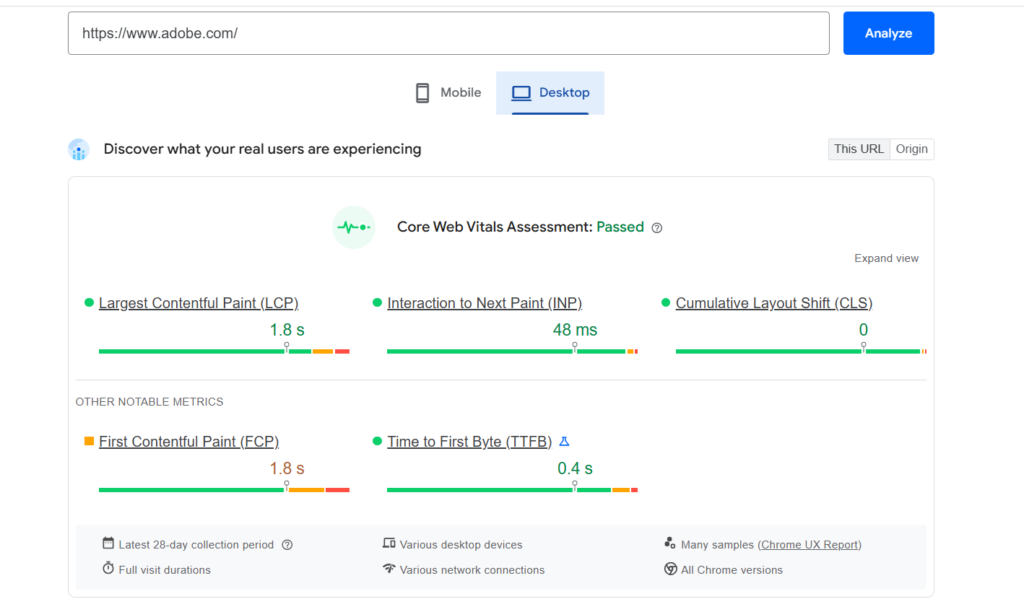 Adobe SEO Analysis #2