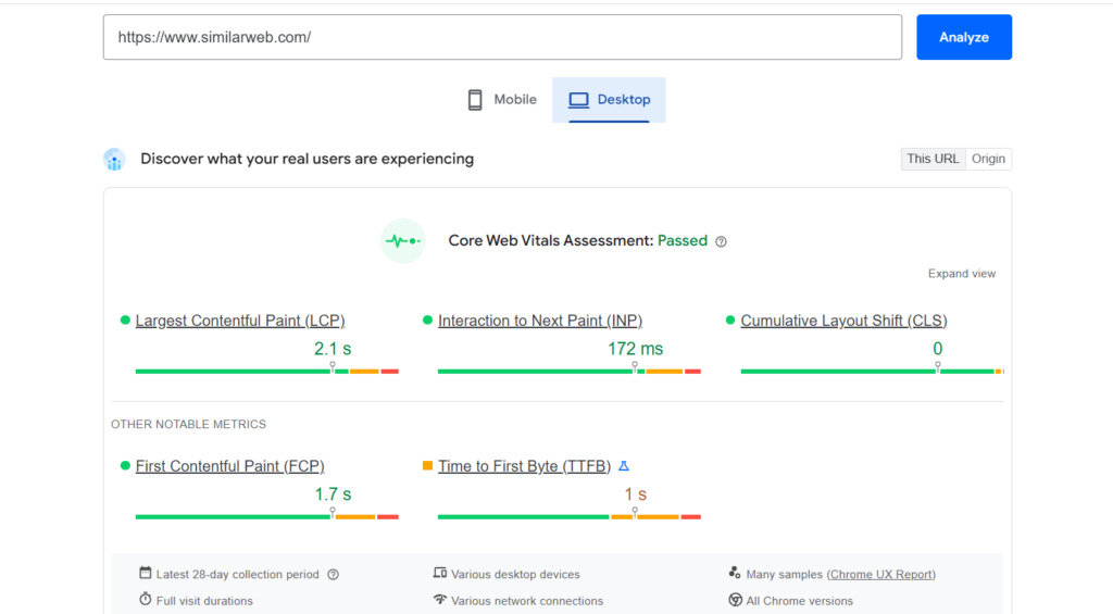 SimilarwebSEO Analysis #2