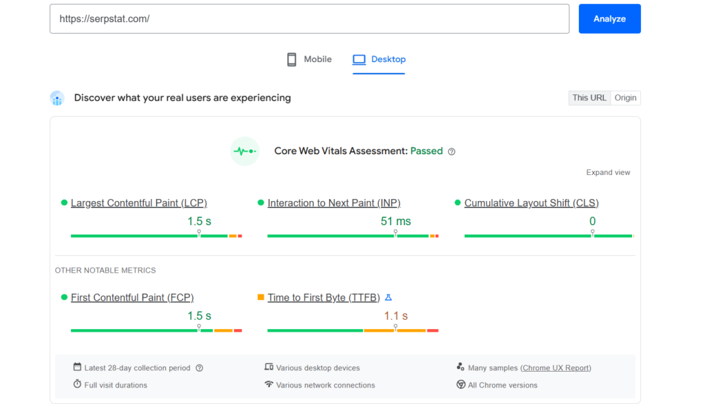 Serpstat SEO Analysis #2