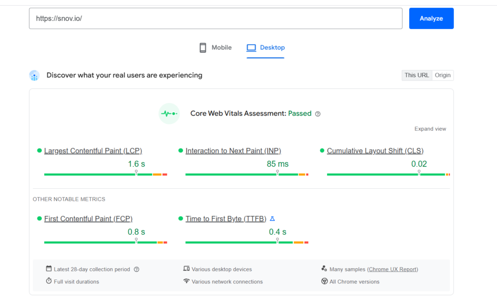 Snovio SEO Analysis #2