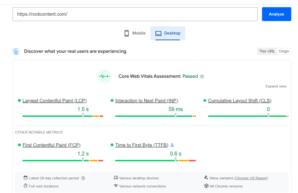 Rock Content SEO Analysis #2