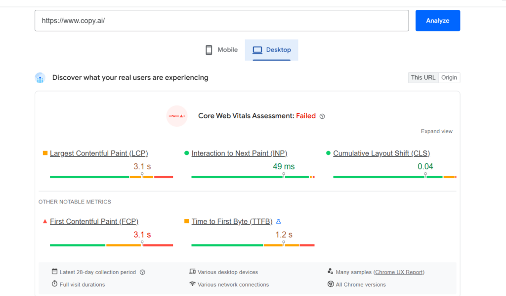 Copy.ai SEO Analysis #2