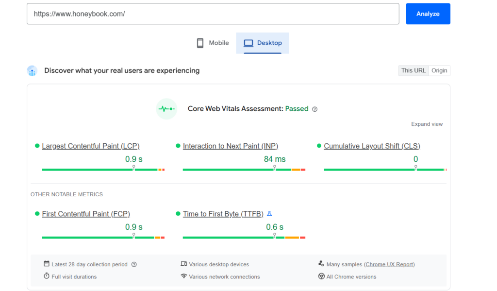 HoneyBook SEO Analysis #2