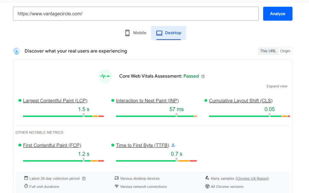 Vantage Circle SEO Analysis #2