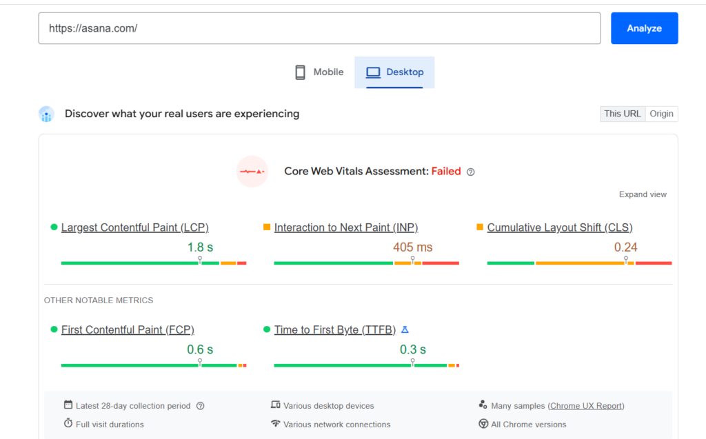 Asana SEO Analysis #2