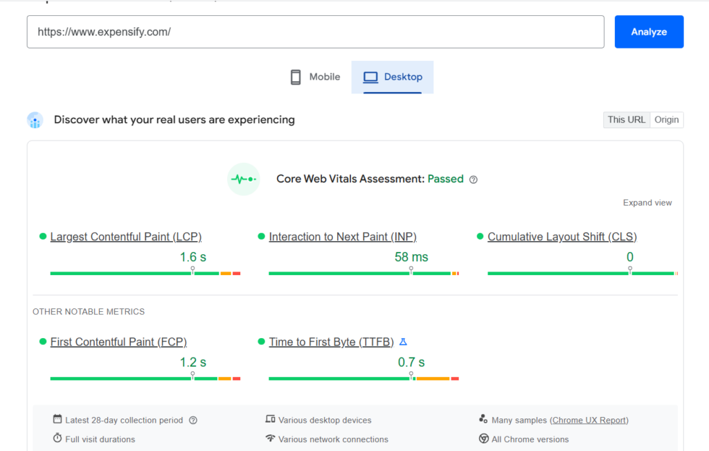 Expensify SEO Analysis #2