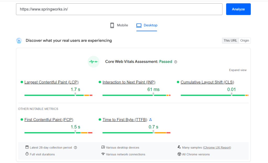 Springworks SEO Analysis #2