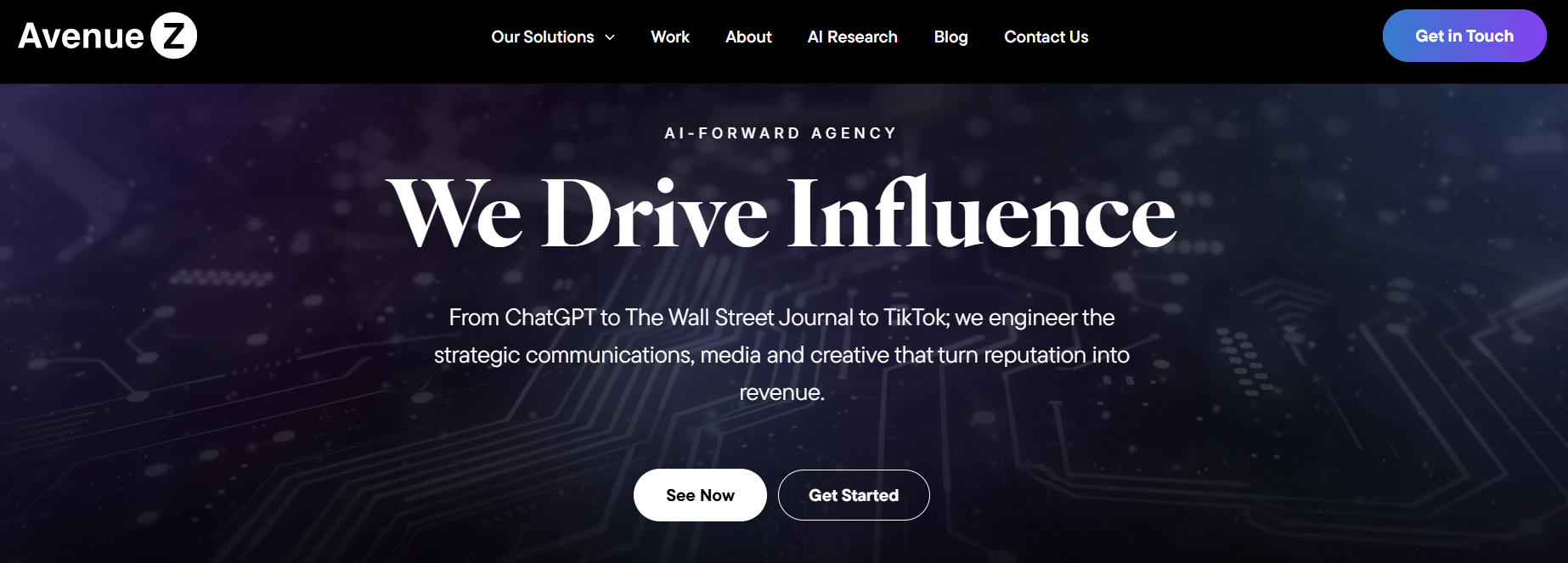 AvenueZ - best generative engine optimization company for ai visibility