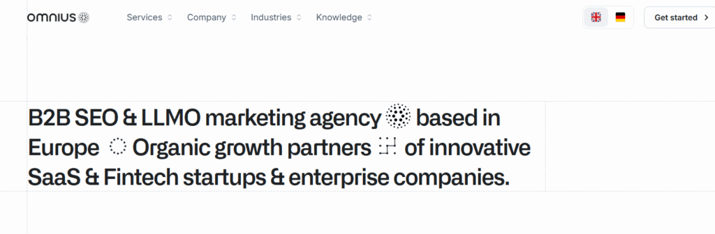 Omnius - best generative engine optimization company for ai visibility