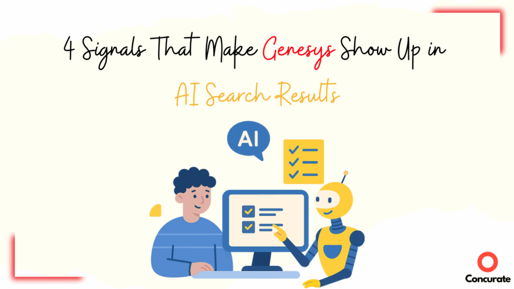 4 Signals That Make Genesys Show Up in AI Search Results