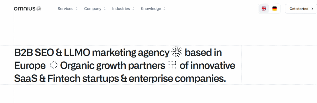 Omnius - AI SEO agency