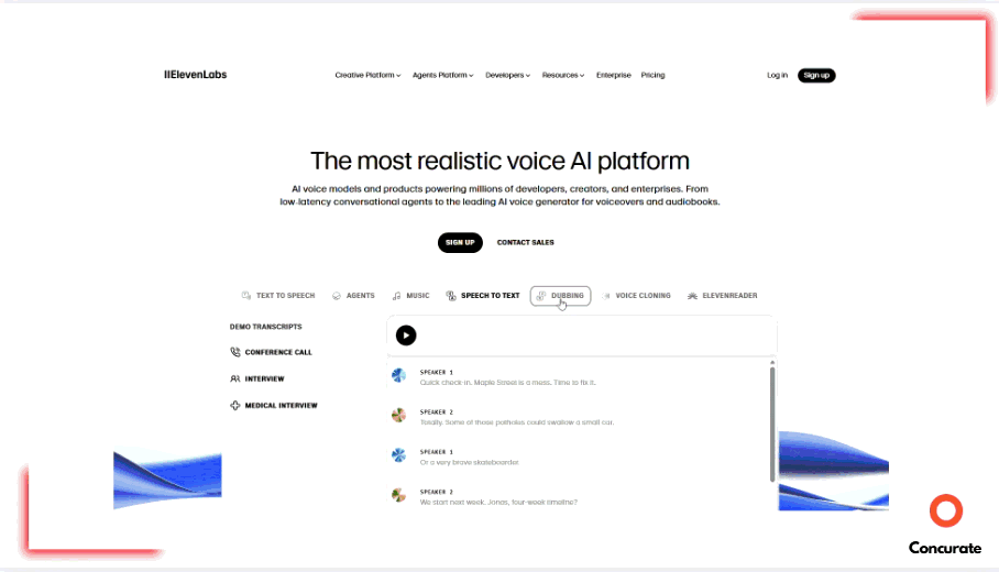 Non branded search-elevenlabs