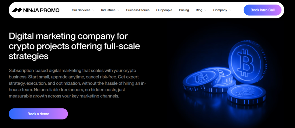 Ninja Promo - Crypto marketing agency