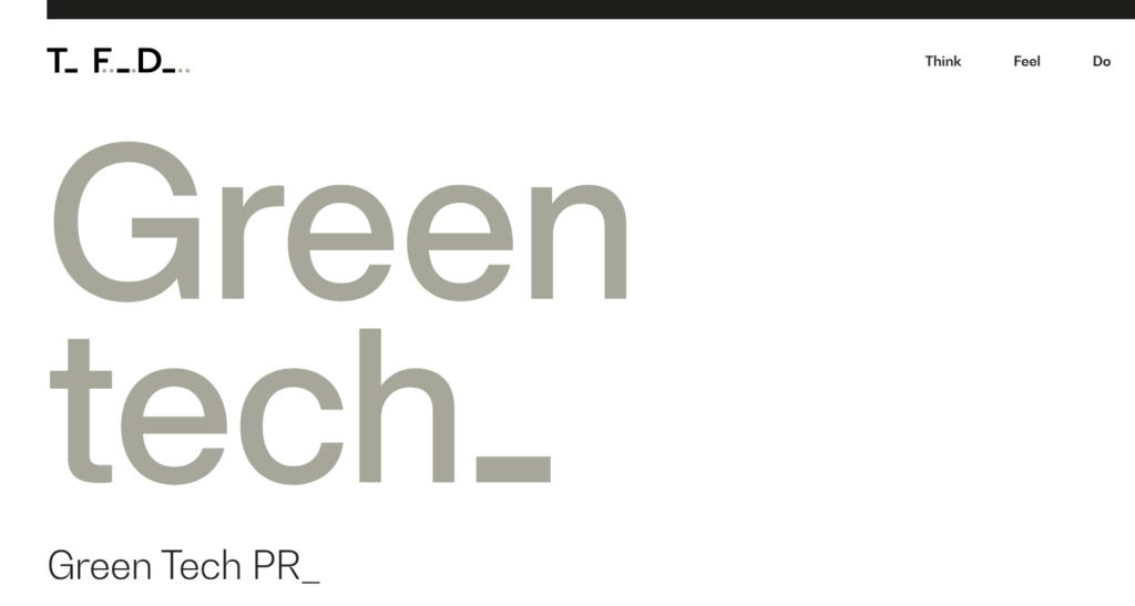 marketing communications and PR agency