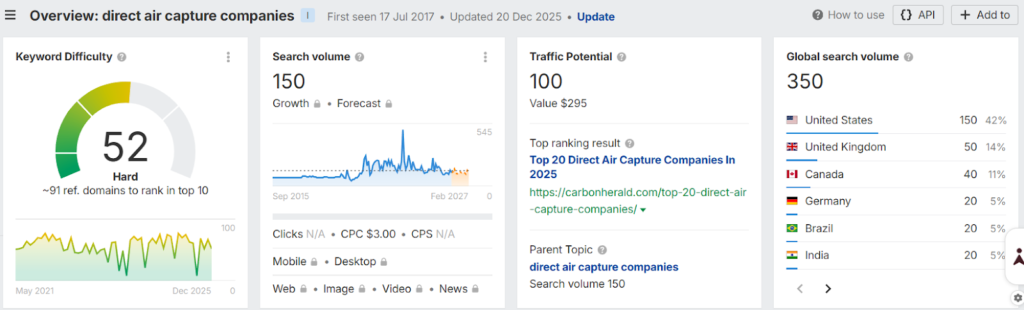 direct air capture companies