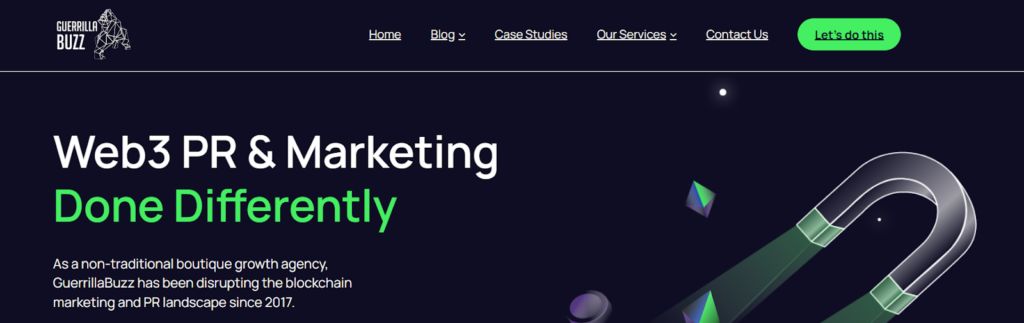 GuerrillaBuzz For the Web3 Marketing