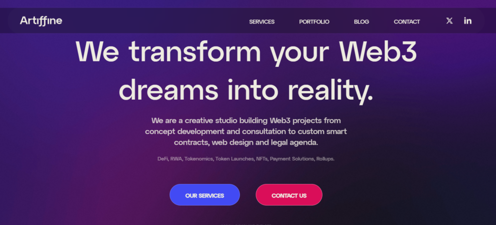 Artiffine For the Web3 Marketing