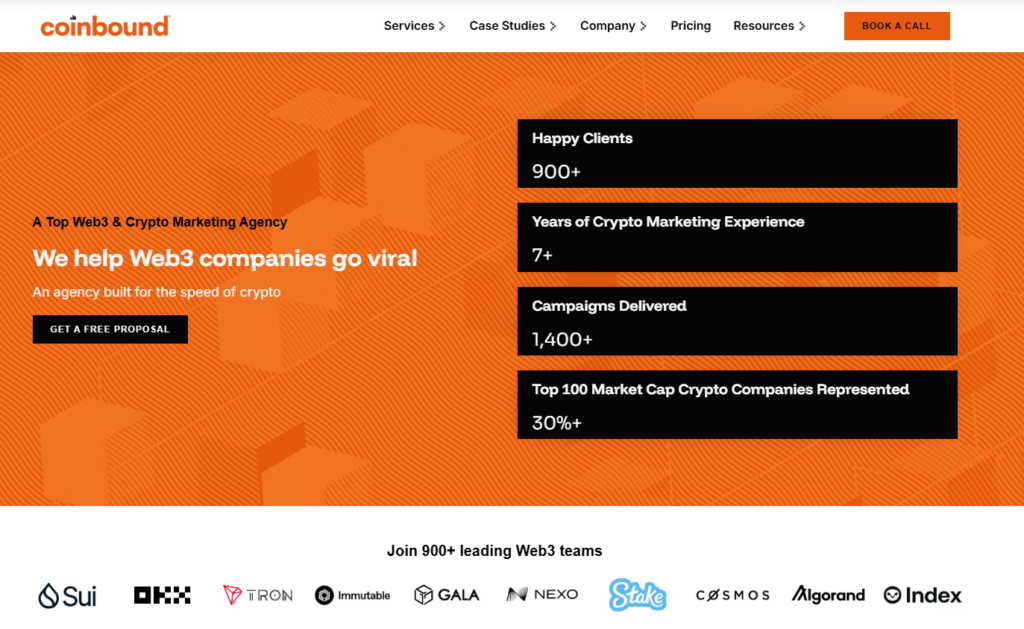 Coinbound for the Web3 Marketing