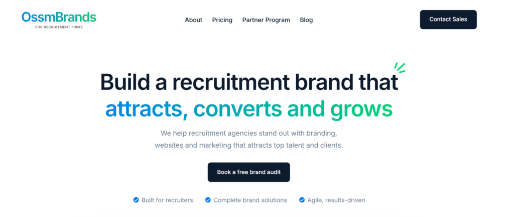 OssmBrands: social media marketing for recruitment agencies