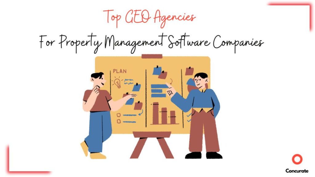 A snapshot of the article title Top GEO agencies for property management software