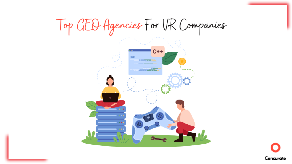 A snapshot of the article title Top Generative Engine Optimization Agencies For VR Companies