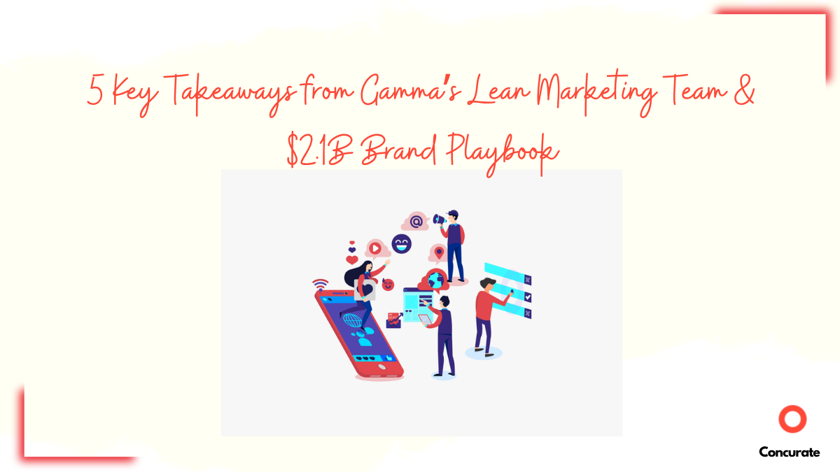 5 Key Takeaways from Gamma’s Lean Marketing Team & $2.1B Brand Playbook