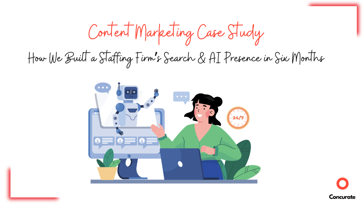How We Built a Staffing Firm’s Search & AI Presence in Six Months