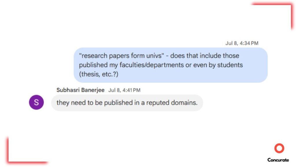 G-Chat Screenshot where I ask doubts to Subhasri